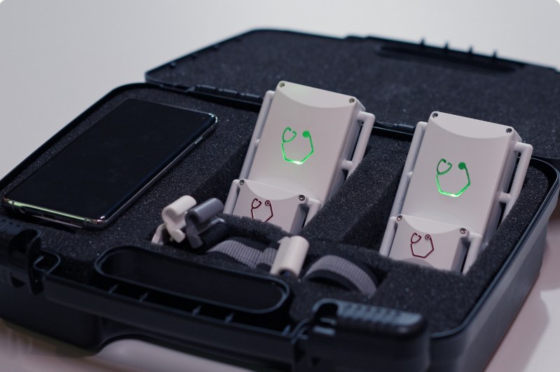 The GATOR PRIME sensor kit in its case